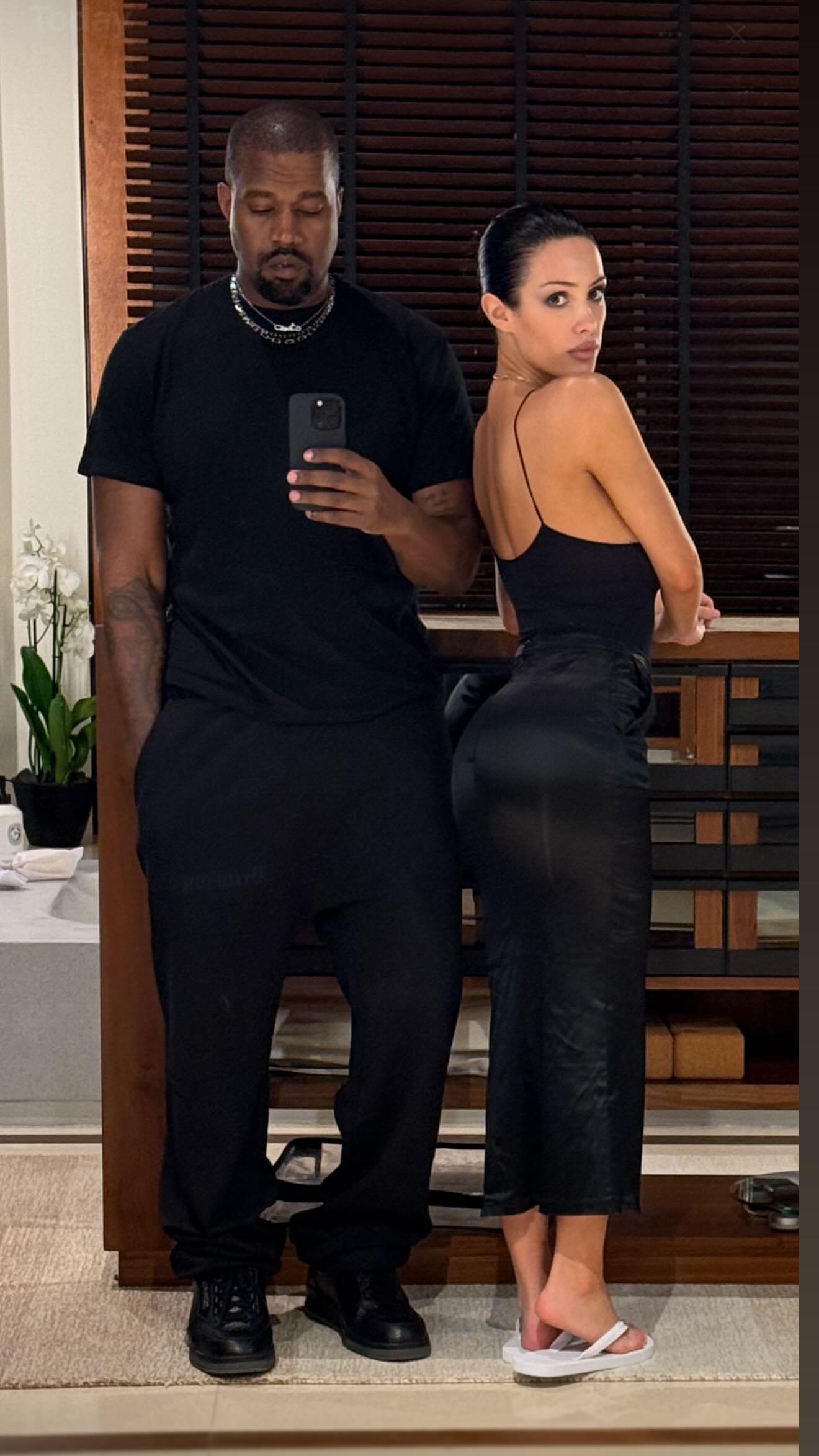 Kanye West and Bianca Censori