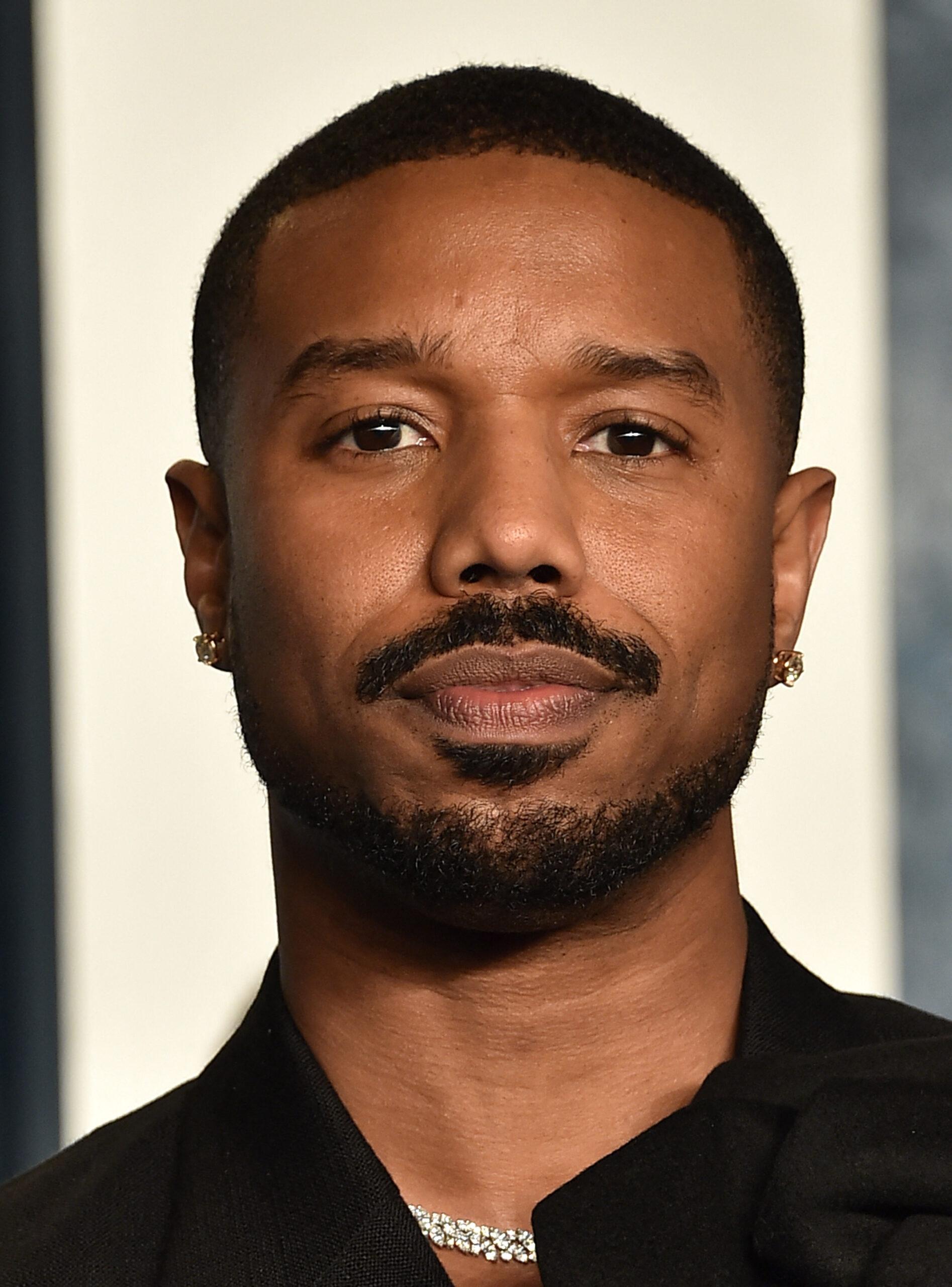 Michael B. Jordan at 2023 Vanity Fair Oscar Party Hosted By Radhika Jones 