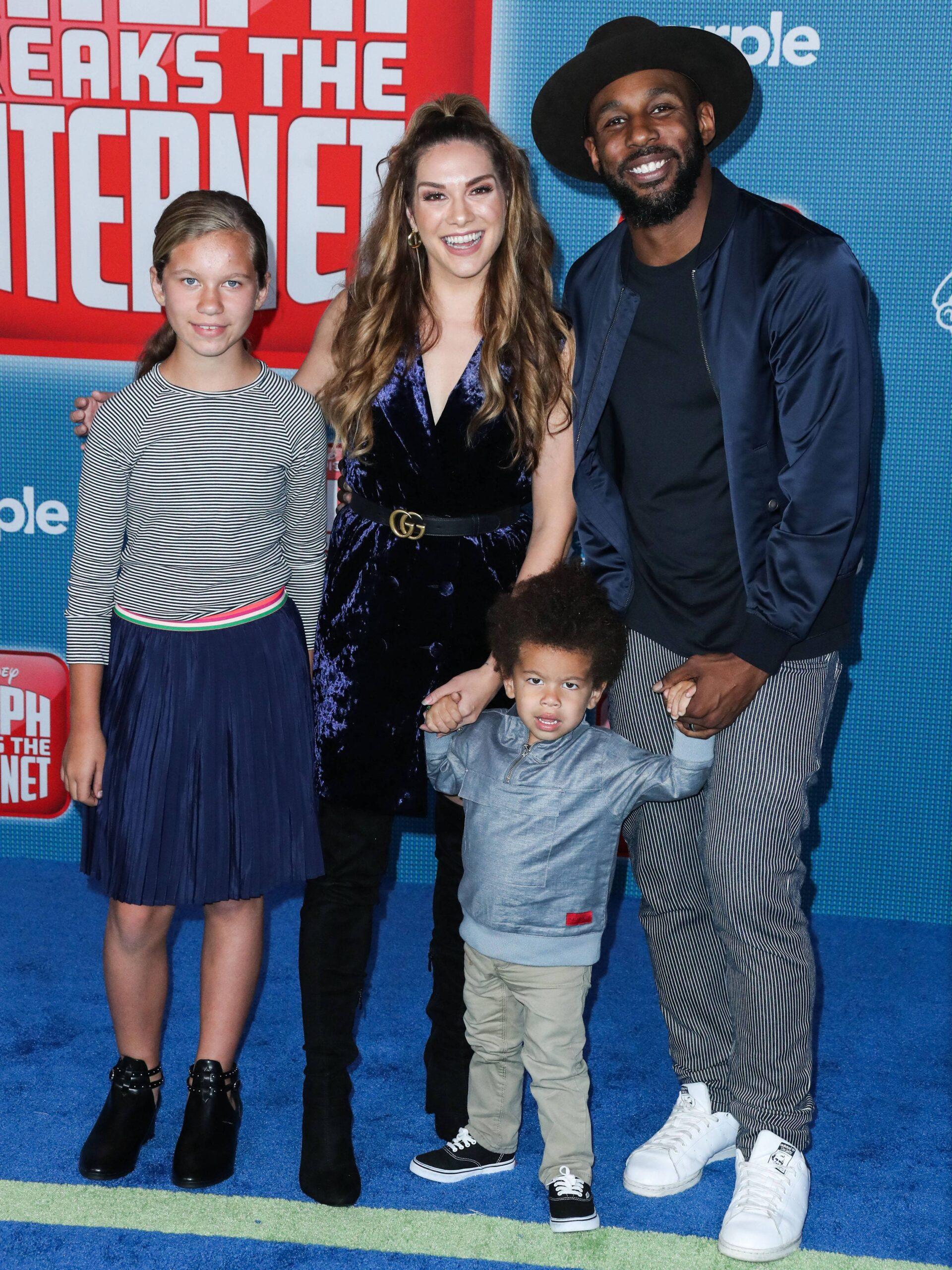 Allison Holker, tWitch, and their kids