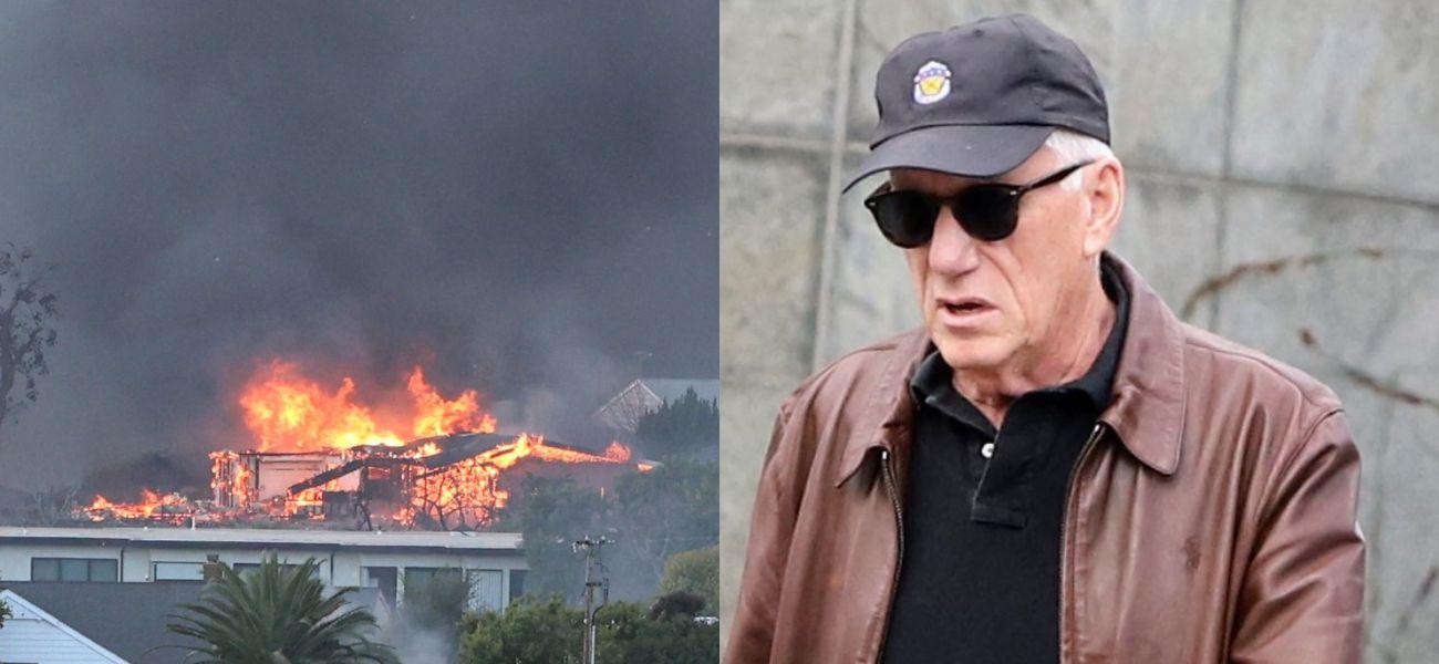 Wildfires, James Woods, photo collage