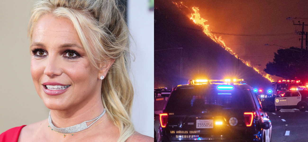 Britney Spears Forced To Evacuate, Stay In Hotel Amid Wildfires