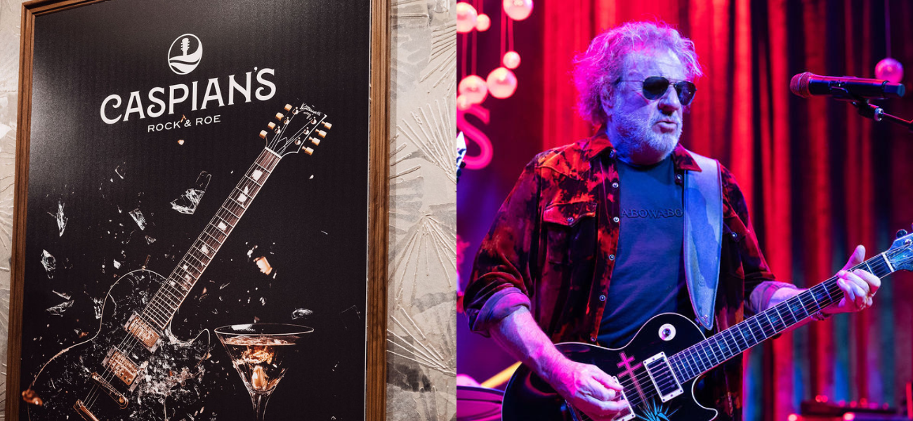 Sammy Hagar Rocks The Stage At Caspian’s Cocktails & Caviar Grand Opening In Las Vegas