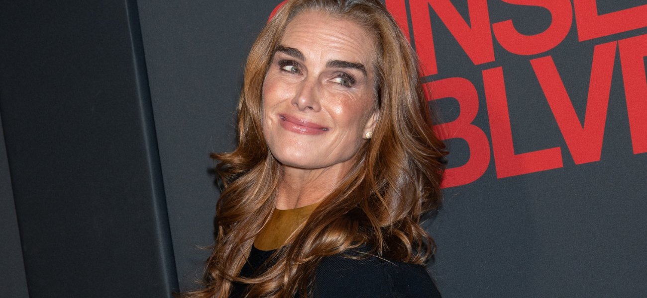 Brooke Shields at the Opening Night of Sunset Boulevard on Broadway.