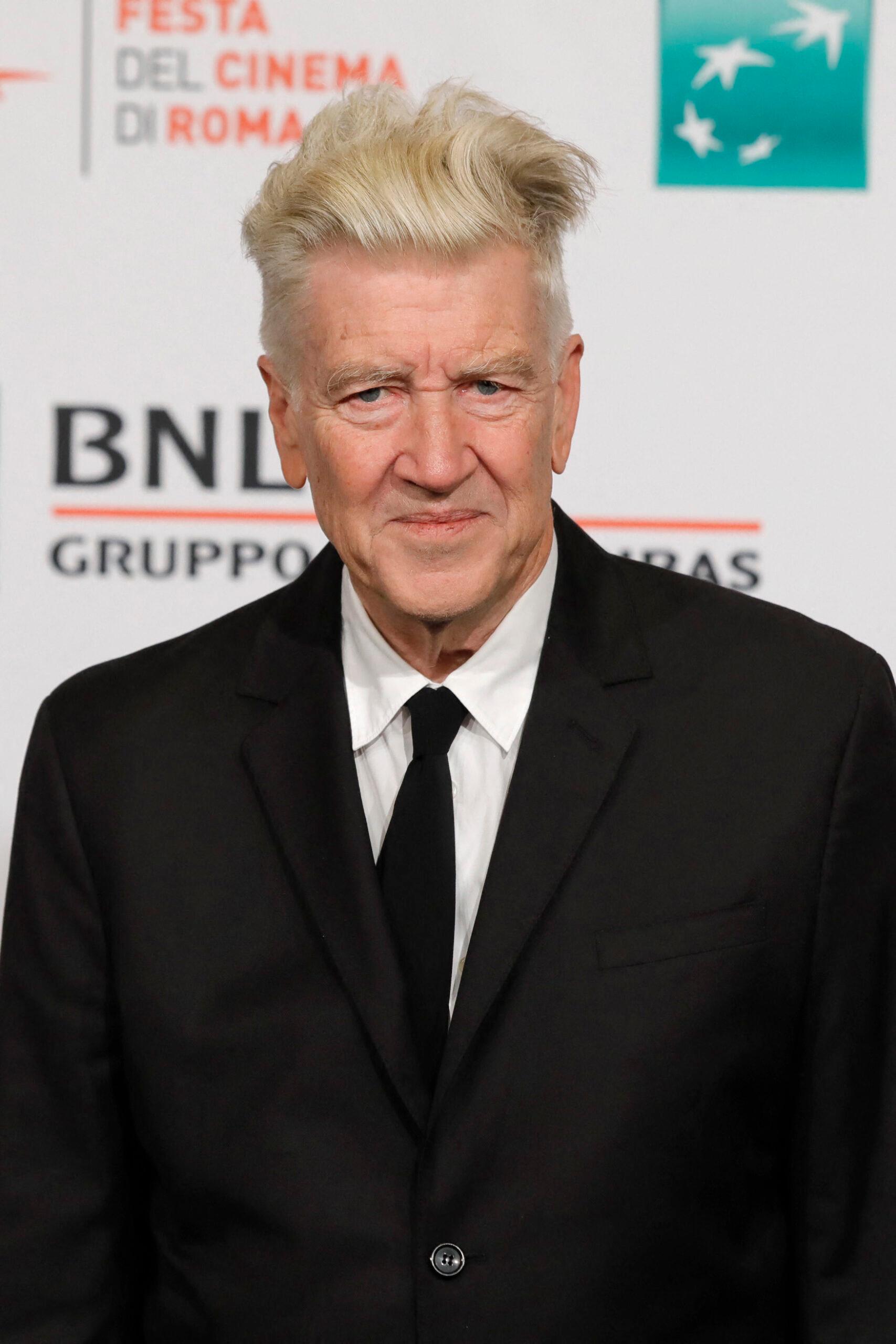 David Lynch at the 12th Rome Film Fest.