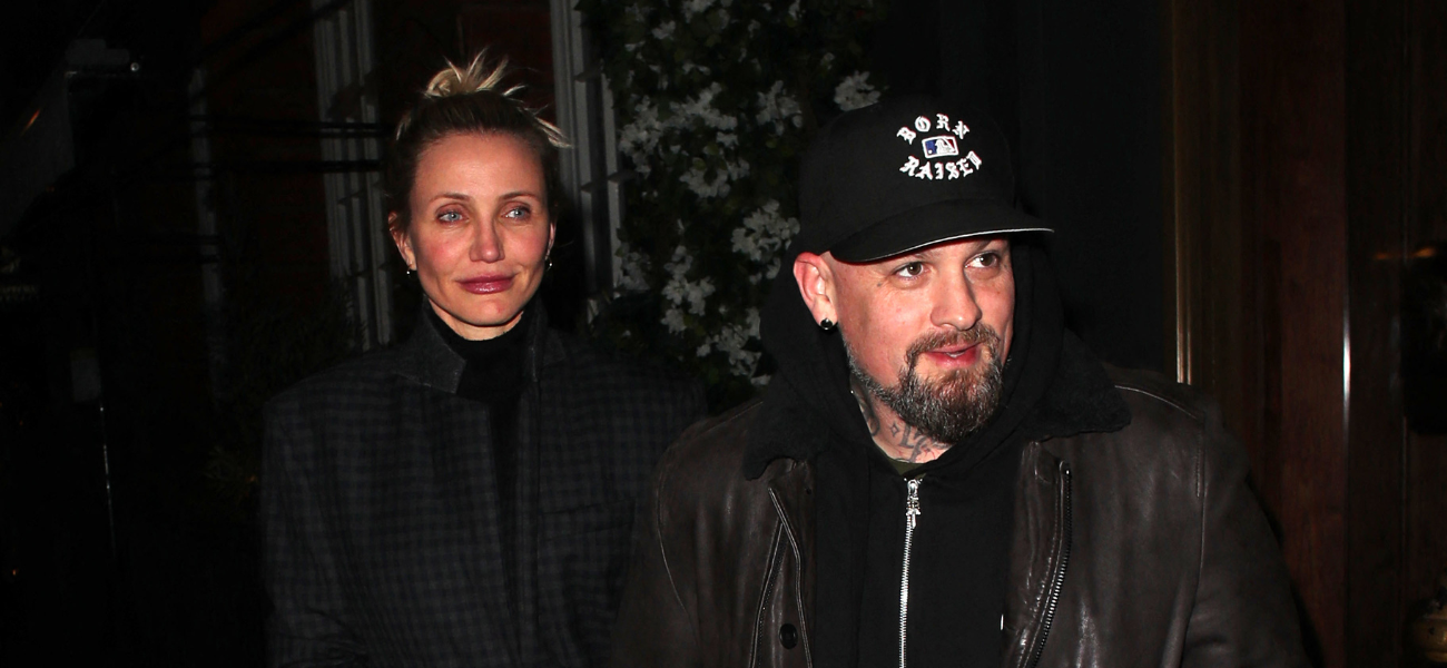 Benji Madden and Cameron Diaz.