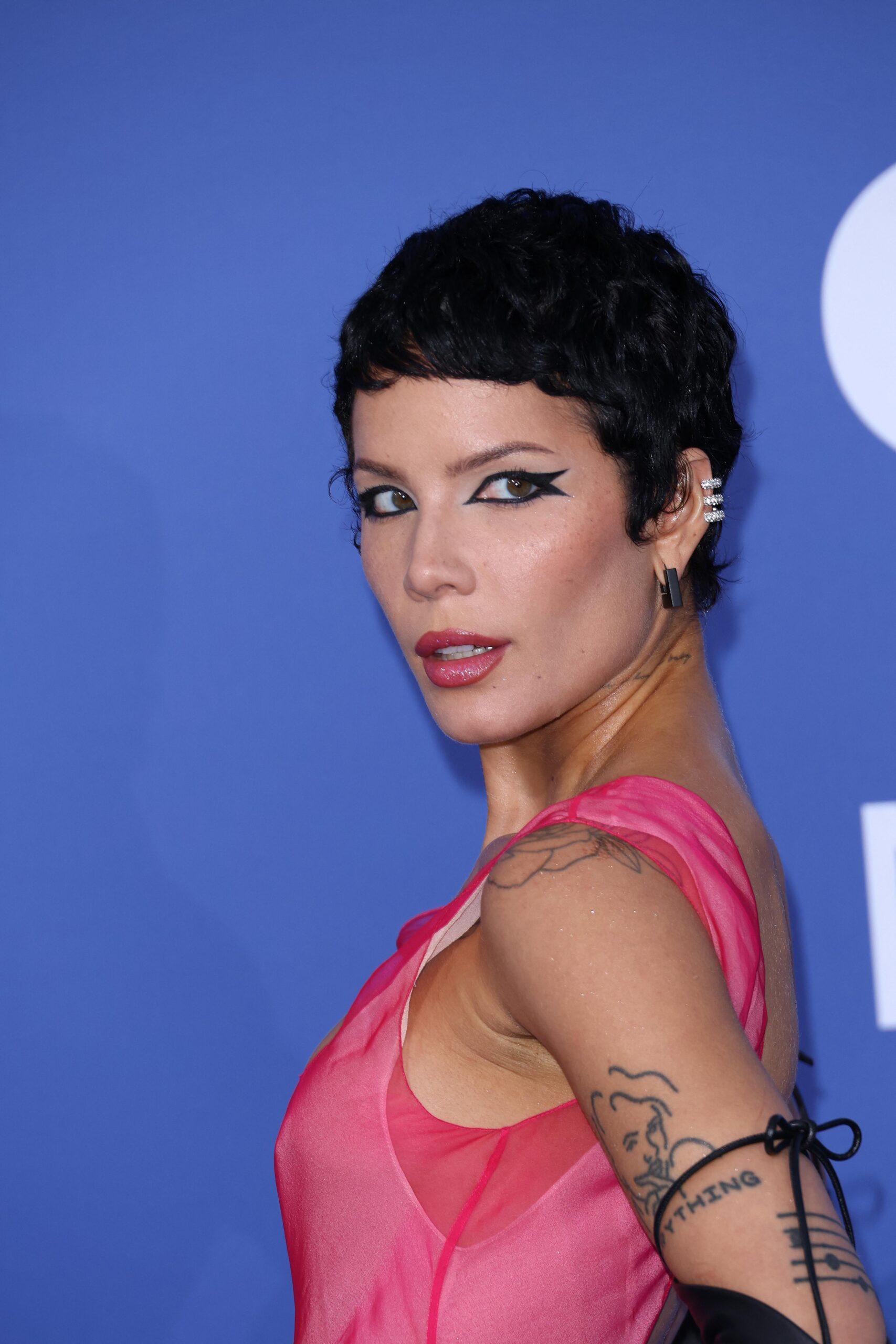 Halsey at The amfAR Cannes Gala 2023 at Hotel du Cap-Eden-Roc