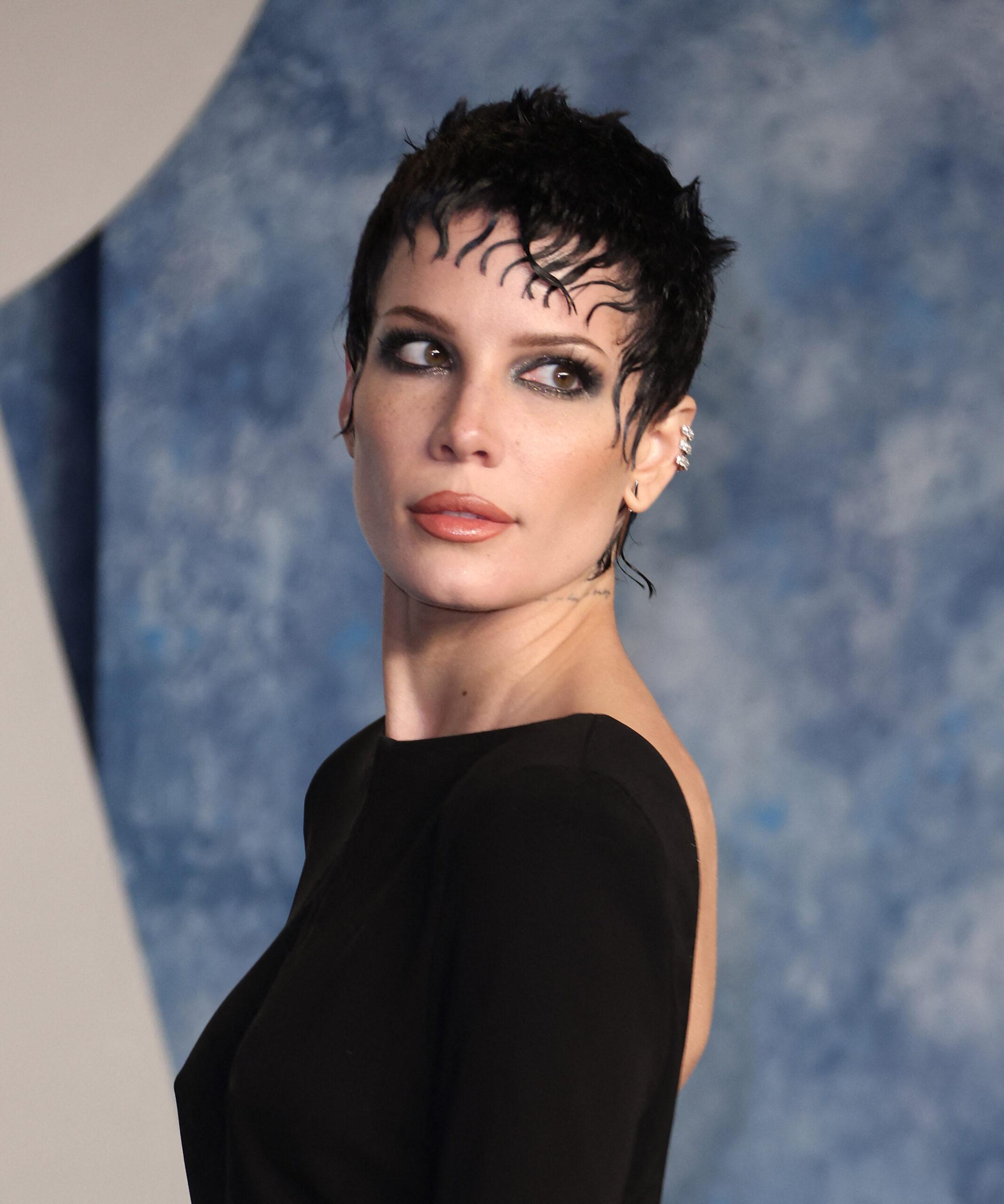 Halsey at 2023 Vanity Fair Oscar Party