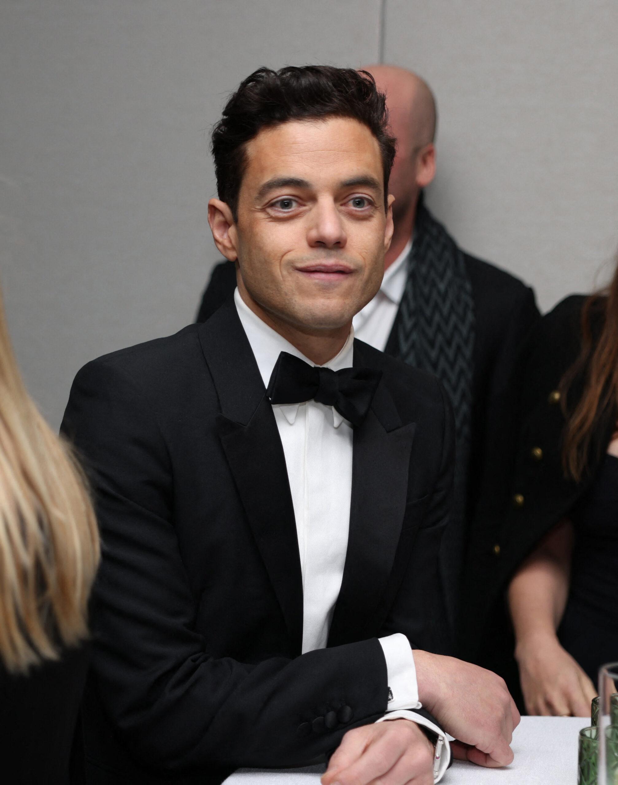 Rami Malek in a tux