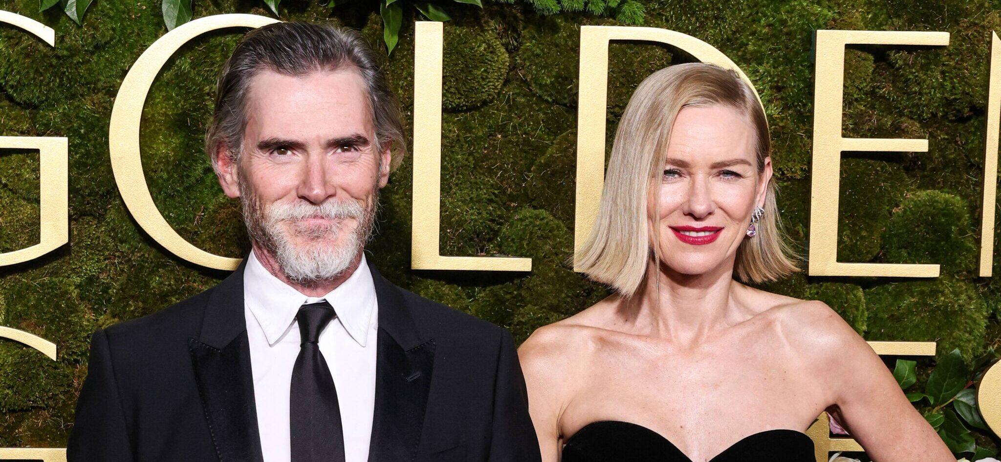 Billy Cudrup and Naomi Watts at 82nd Annual Golden Globe Awards