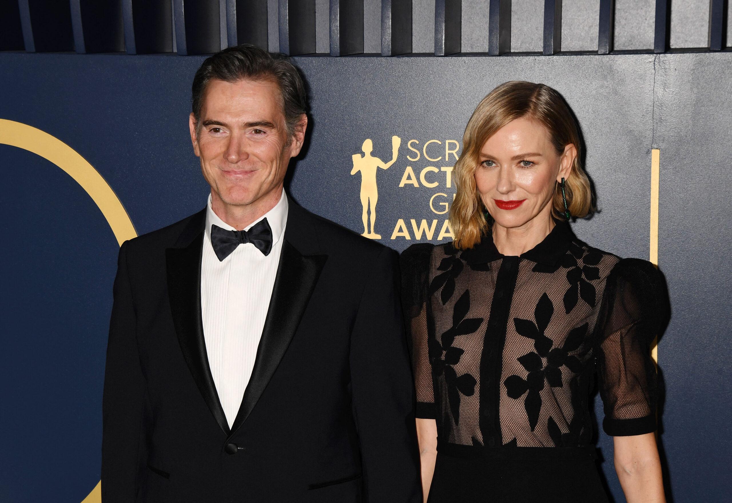 Billy Cudrup and Naomi Watts at 30th Annual Screen Actors Guild Awards 