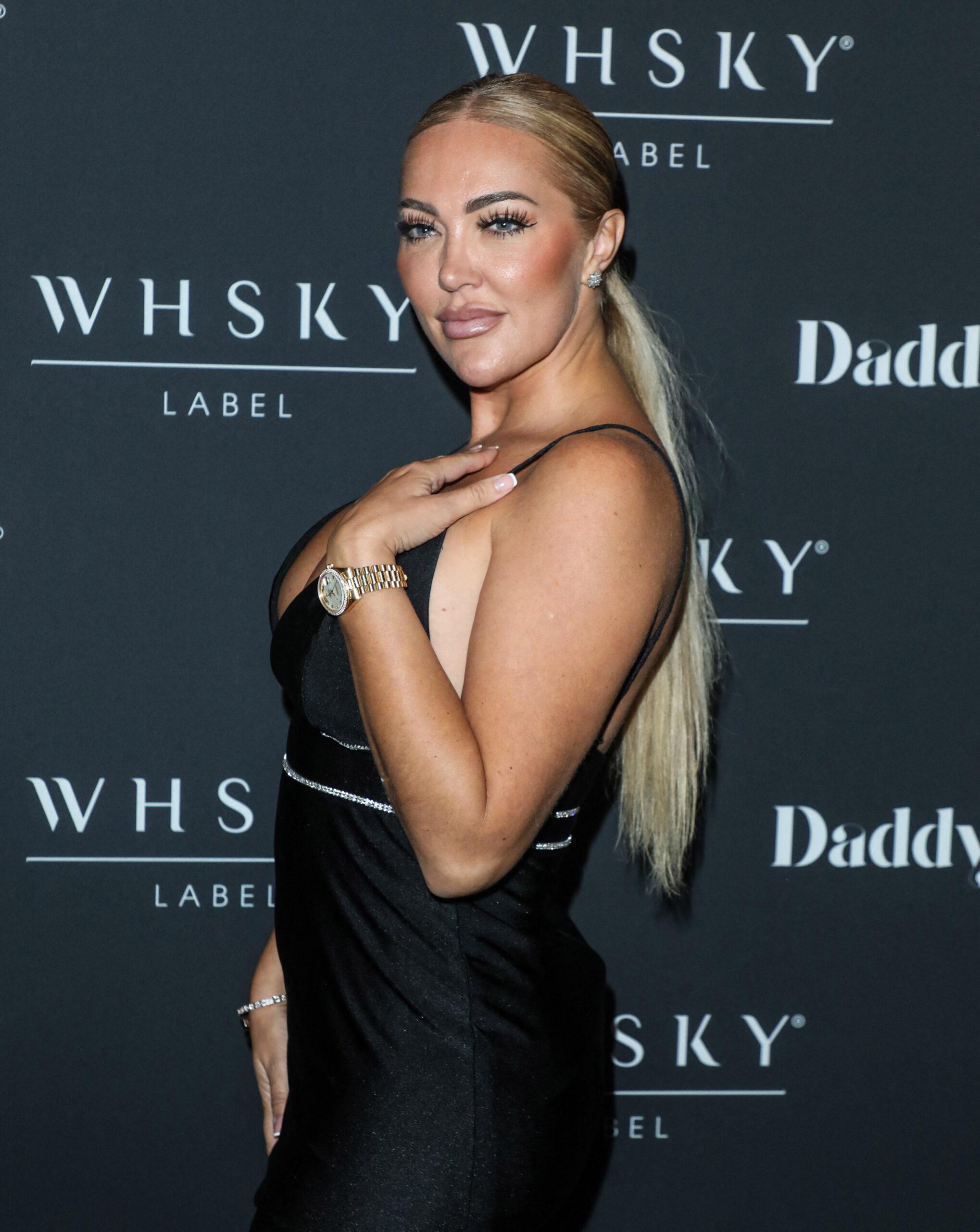 Aisleyne Horgan-Wallace at WHSKY Label Launch Party