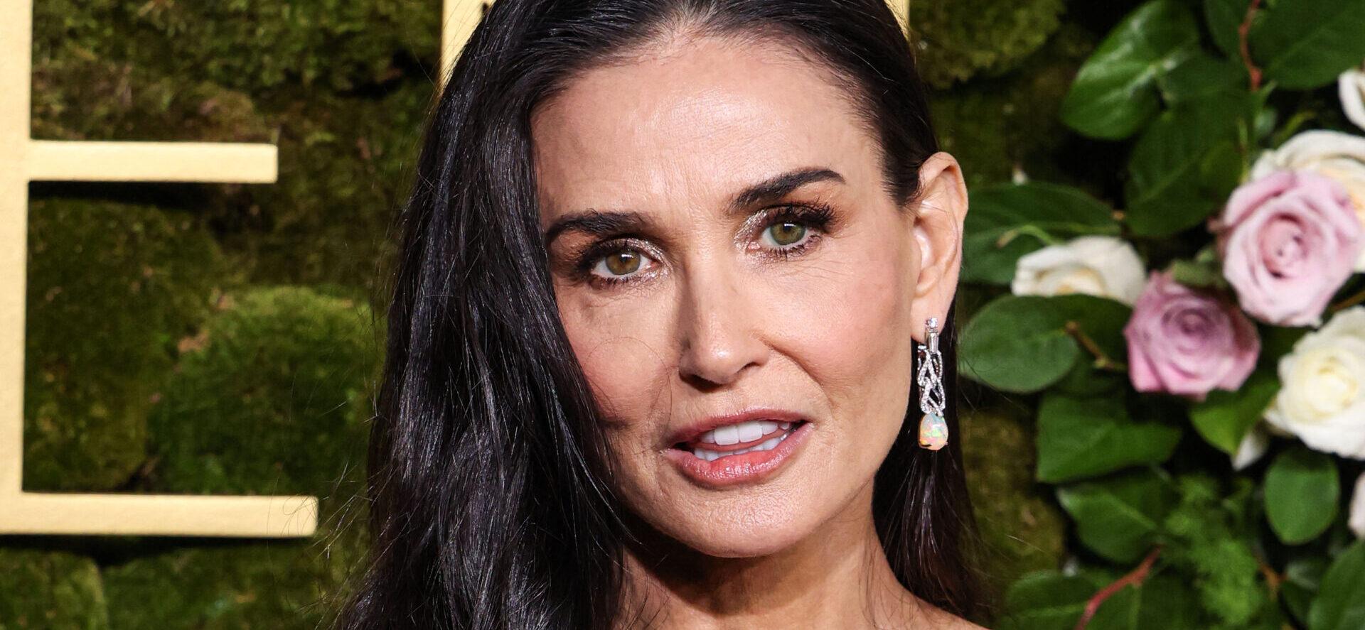 Demi Moore at 82nd Annual Golden Globe Awards