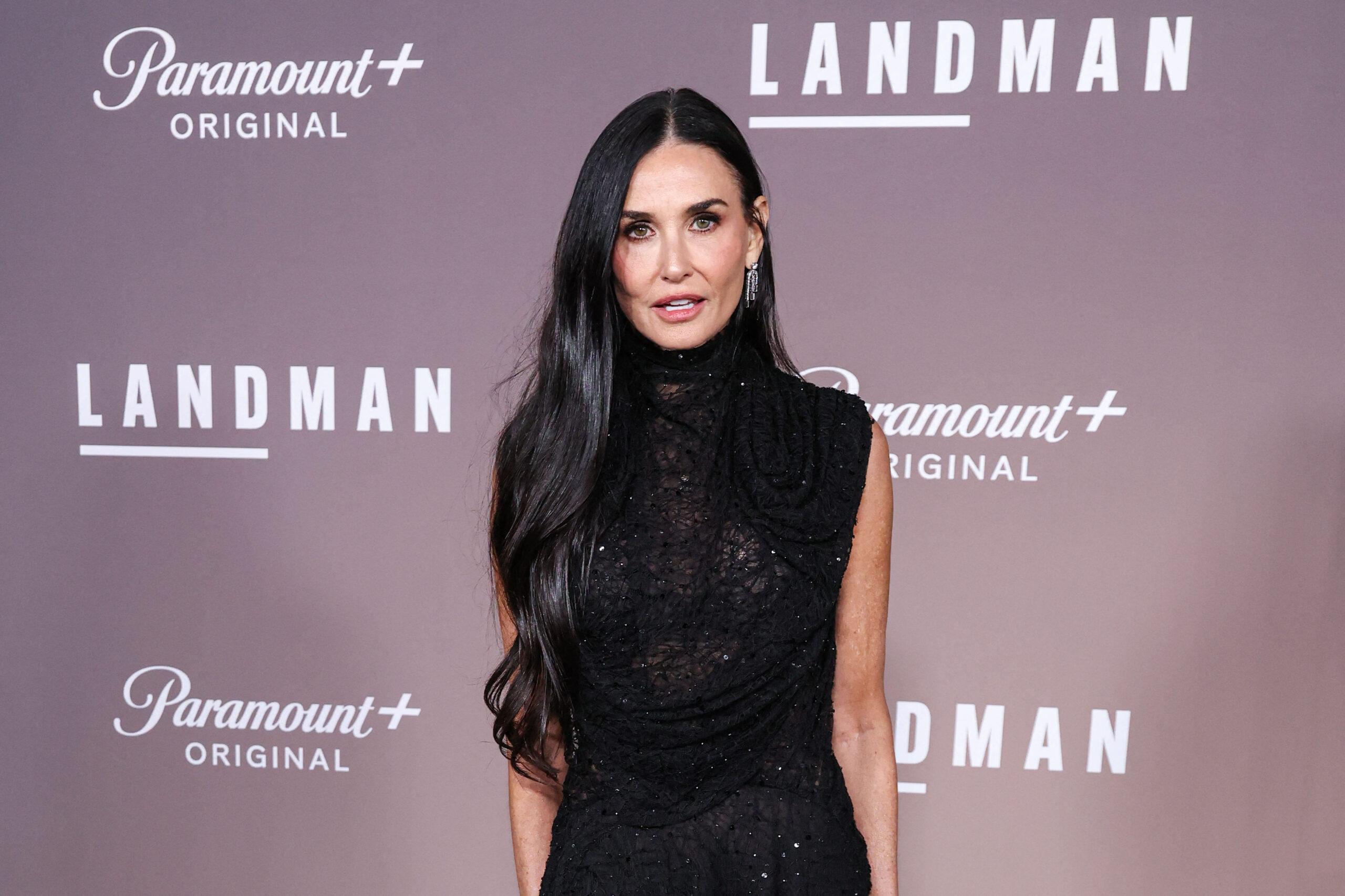 Demi Moore at Los Angeles Premiere Of Paramount+'s Original Series 'Landman' Season 1