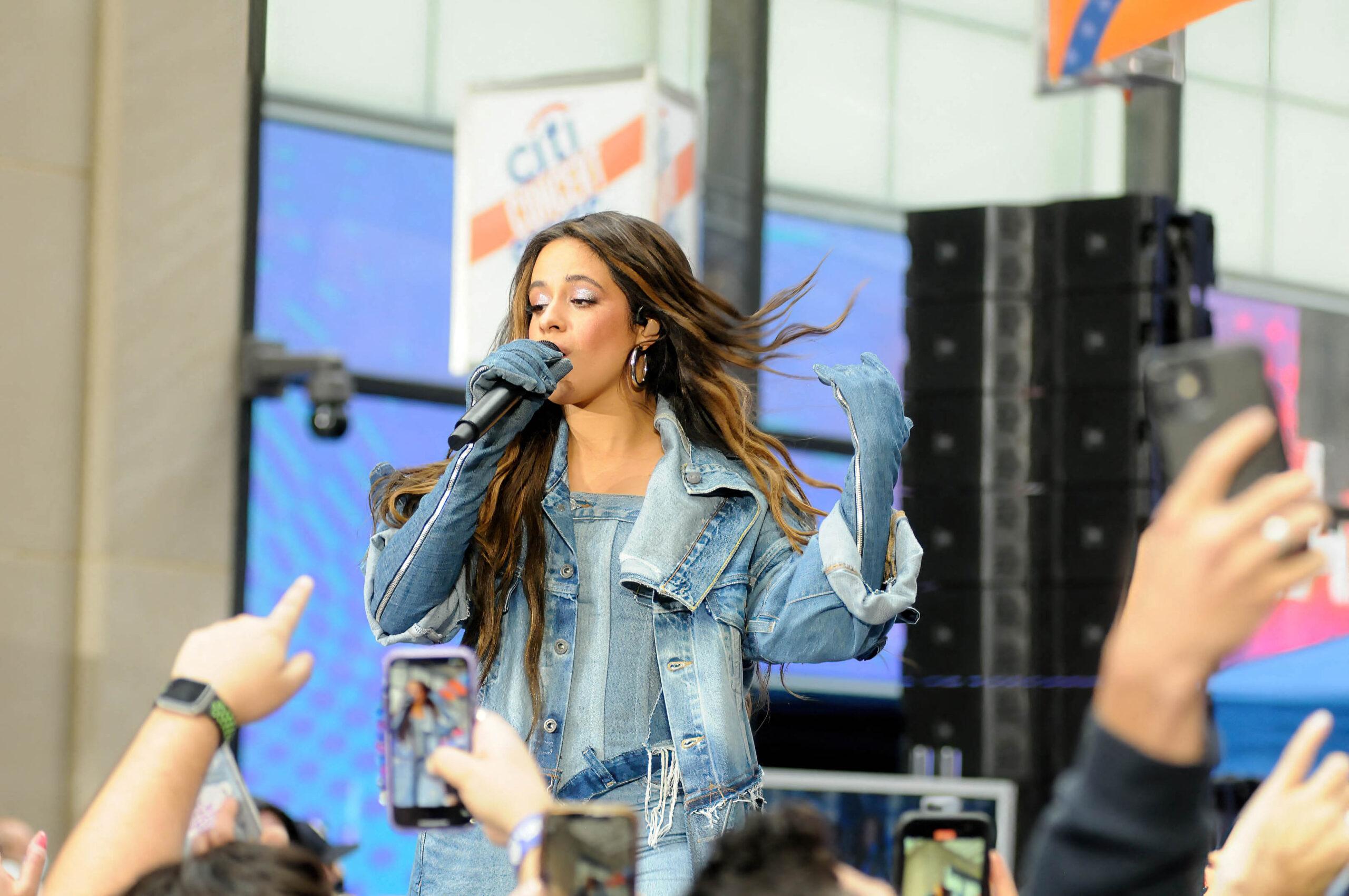 Camila Cabello performs on the 'Today' Show, New York, US