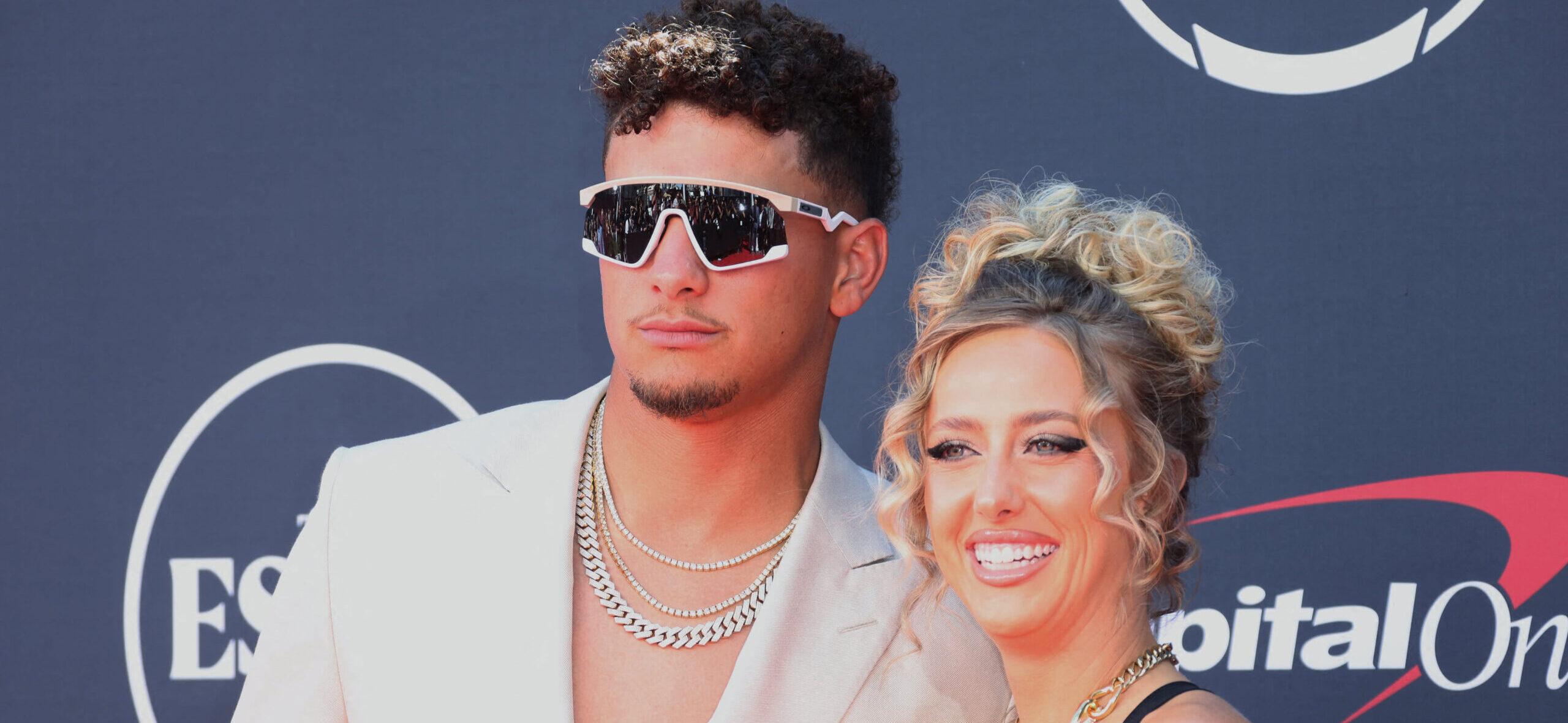 Patrick Mahomes and Brittany Mahomes at The 2023 ESPY Awards