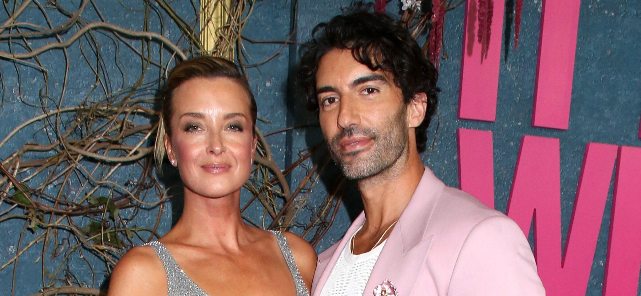 Justin Baldoni and wife at 'It Ends With Us' World Premiere