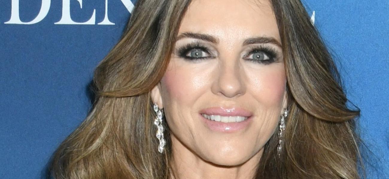 Elizabeth Hurley close up