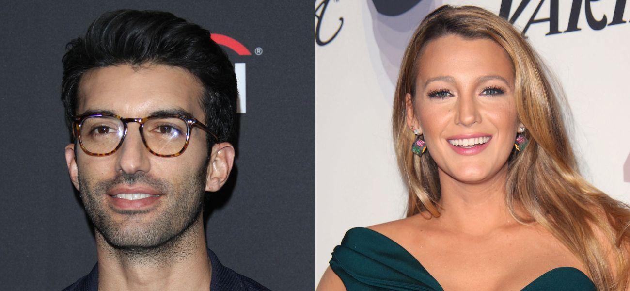 Justin Baldoni (left) Blake Lively (right)