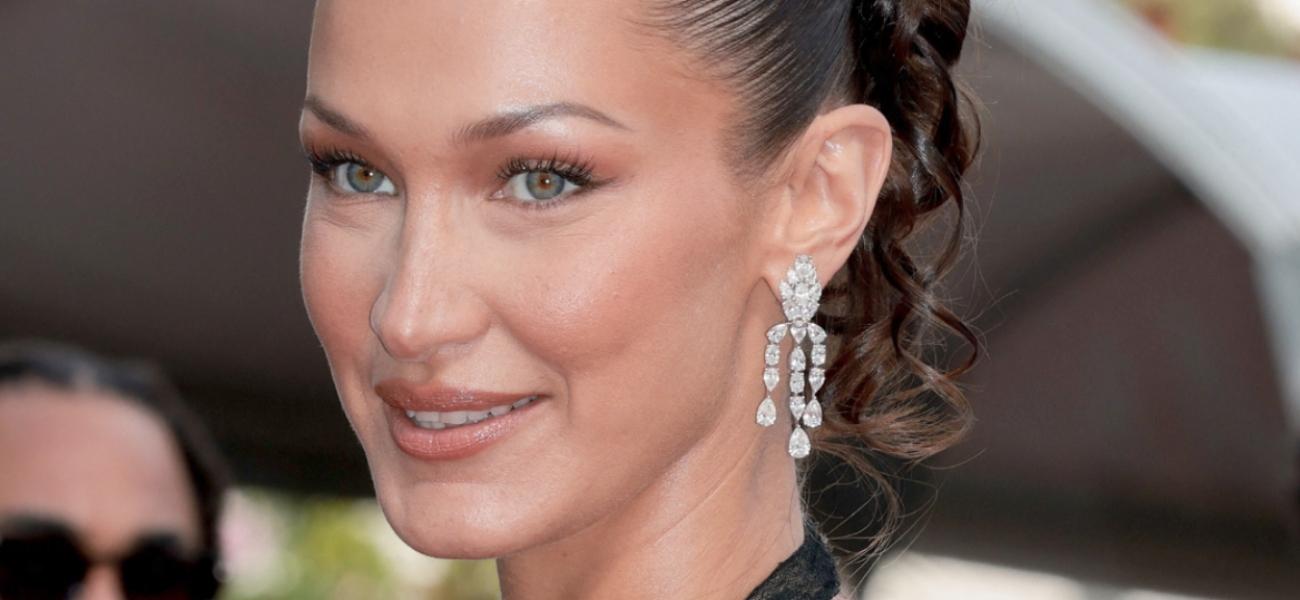 Bella Hadid close up