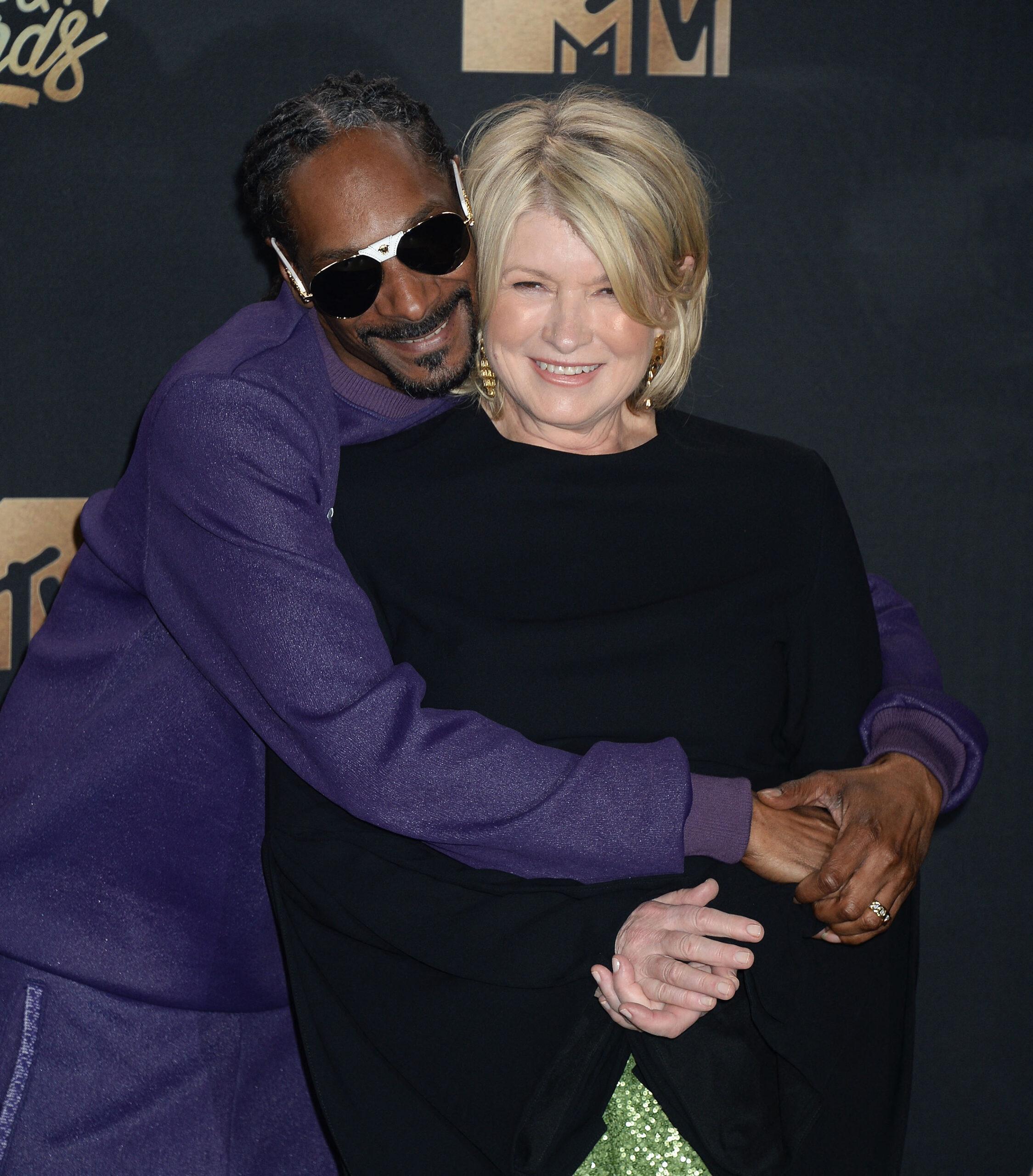 Snoop Dogg and Martha Stewart