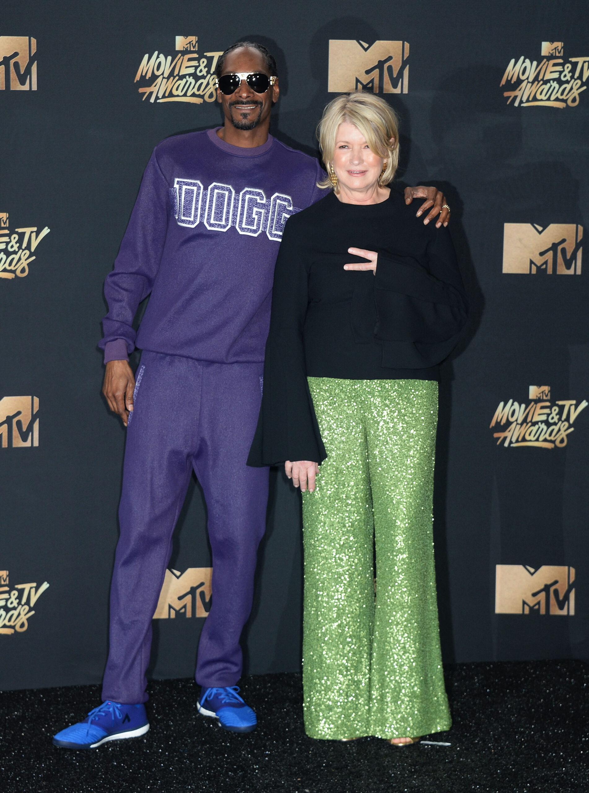 Snoop Dogg and Martha Stewart