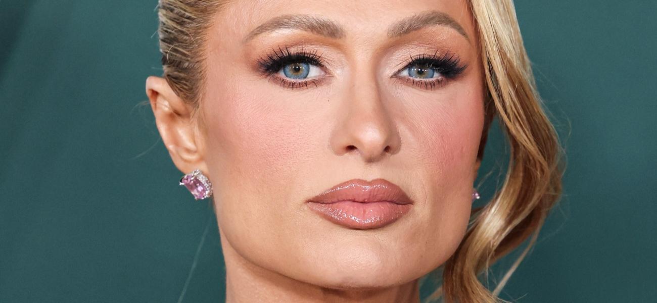 Paris Hilton close up