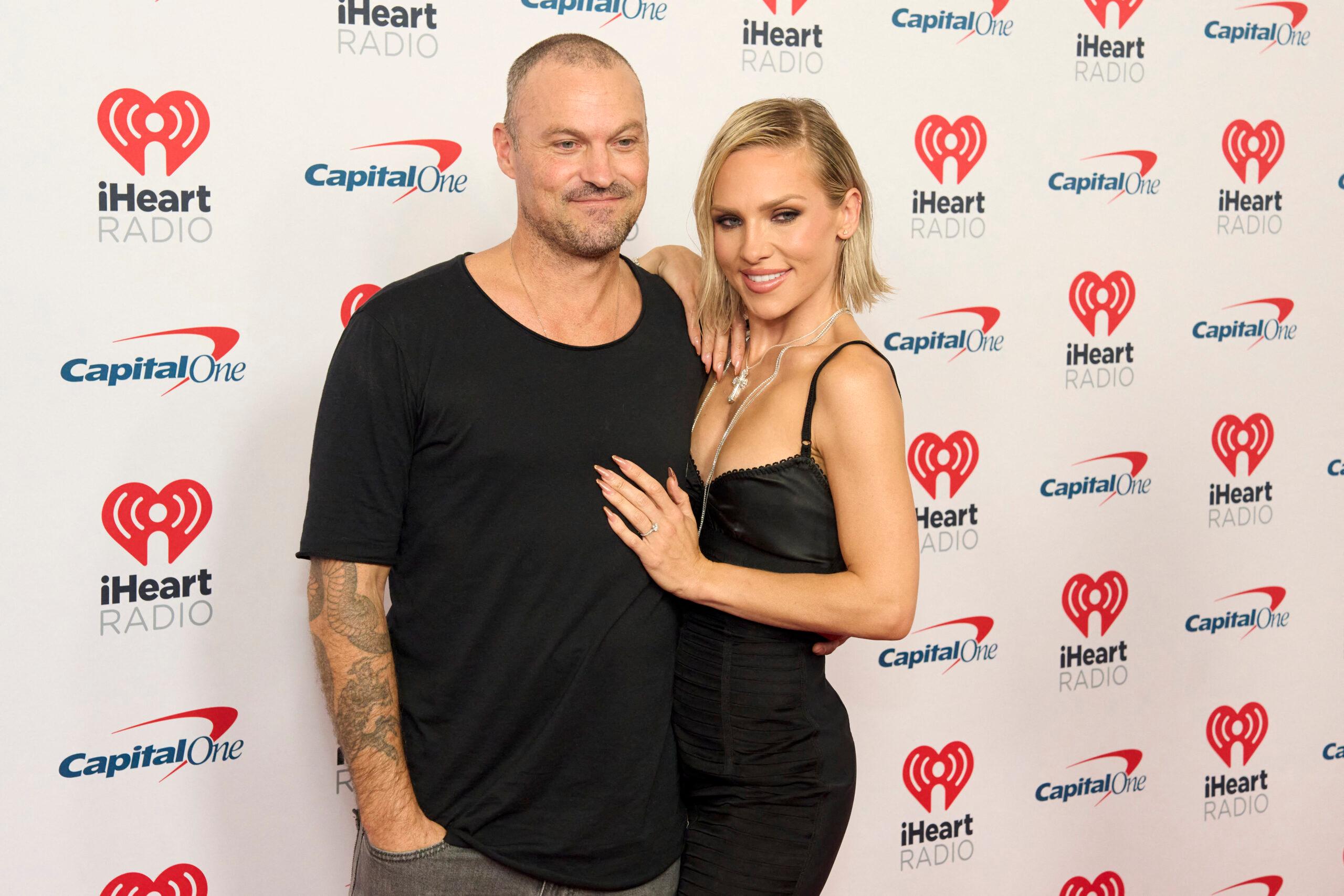 Brian Austin Green at Sharna Burgess at 2023 iHeartRadio Music Festival 