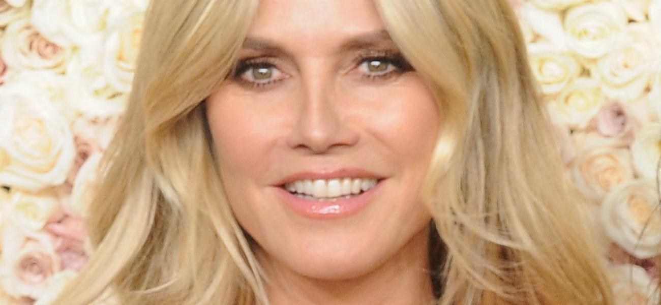 Heidi Klum close up