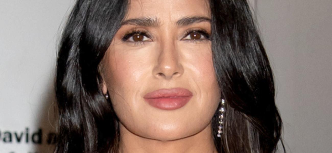 Salma Hayek close up