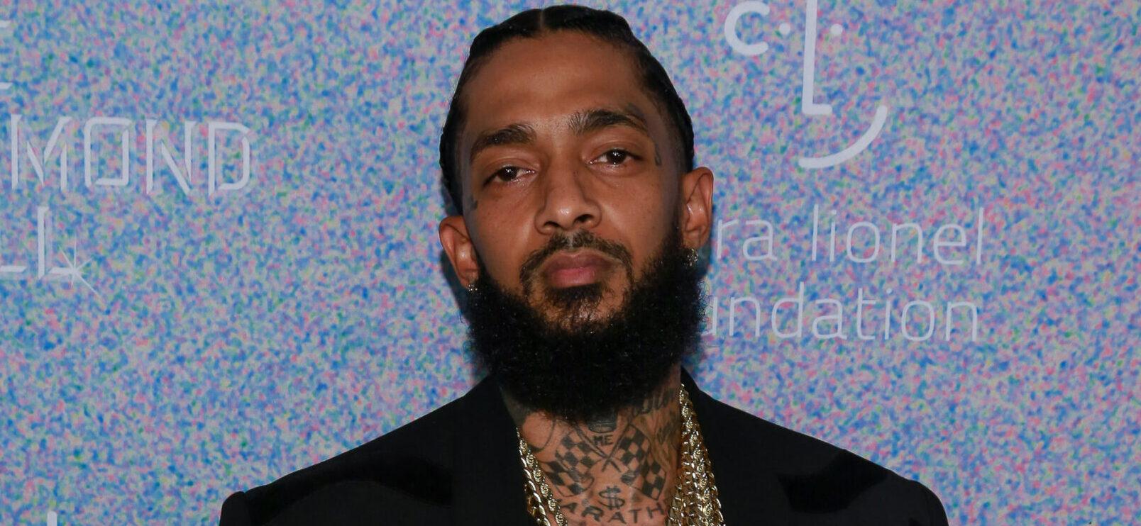 Nipsey Hussle attends Rihannas 4th annual diamond ball