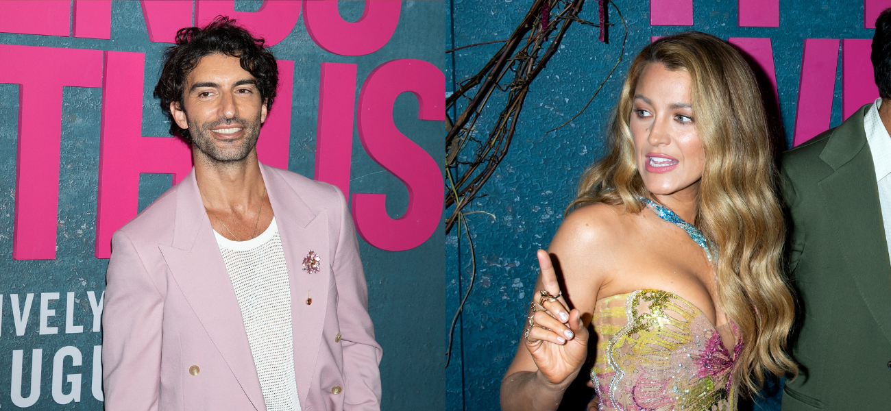 Blake Lively and Justin Baldoni on It Ends With Us red carpet