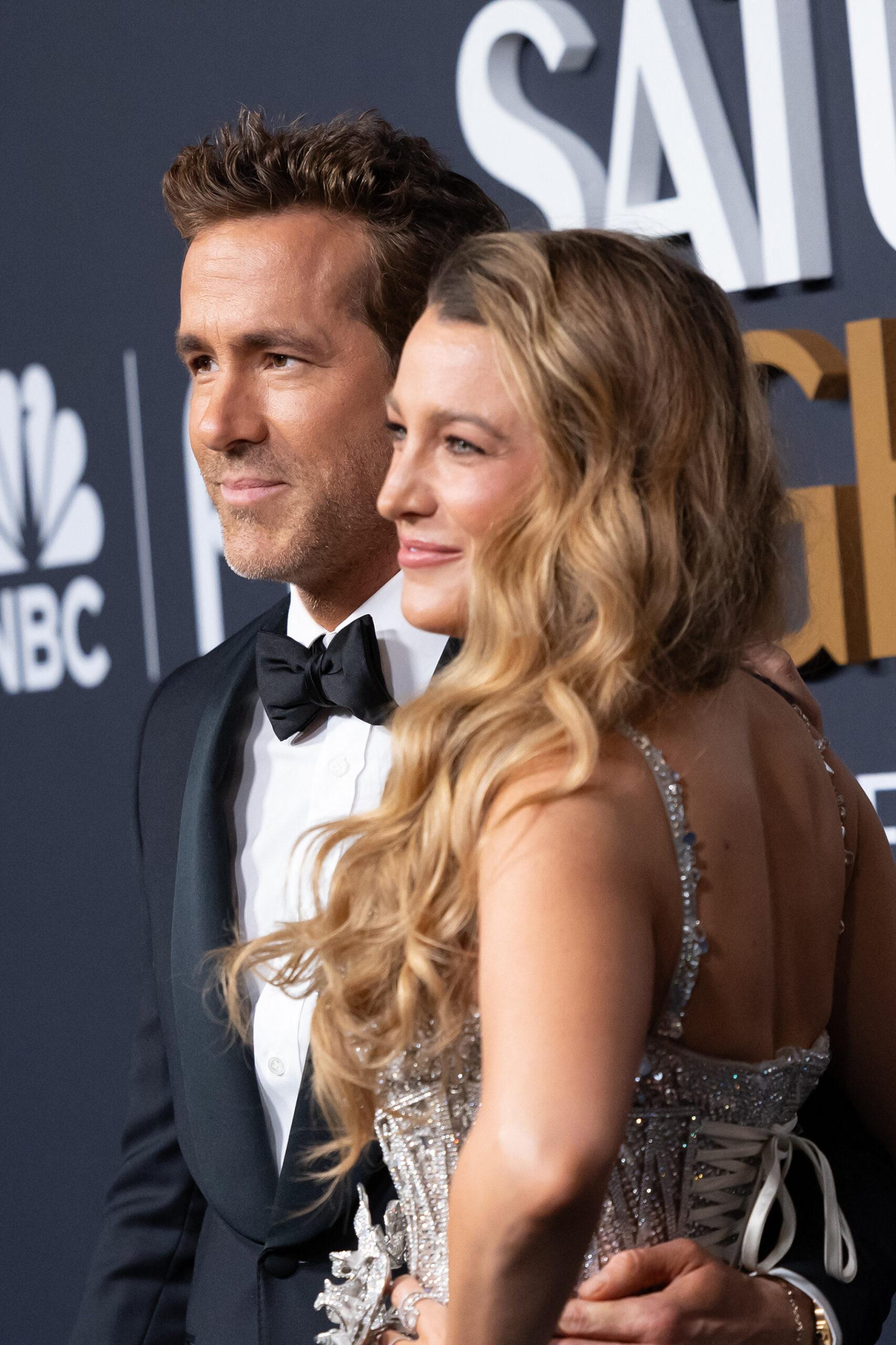 Ryan Reynolds and Blake Lively at SNL 50