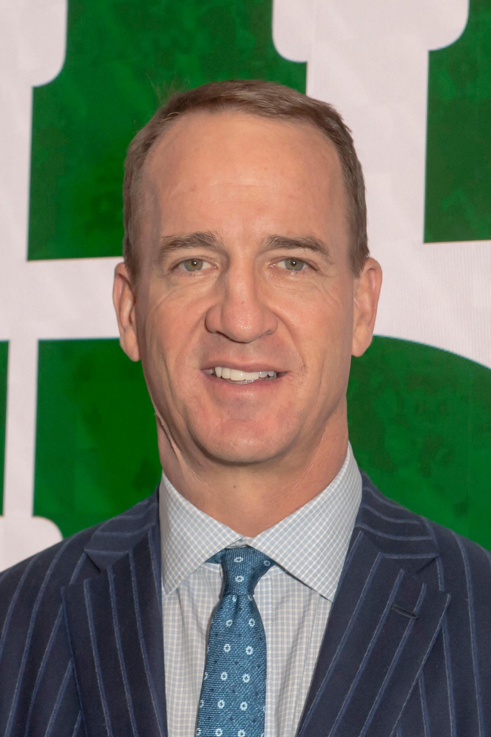 Peyton Manning at 'The Buddy Way' New York Premiere at The Paley Museum