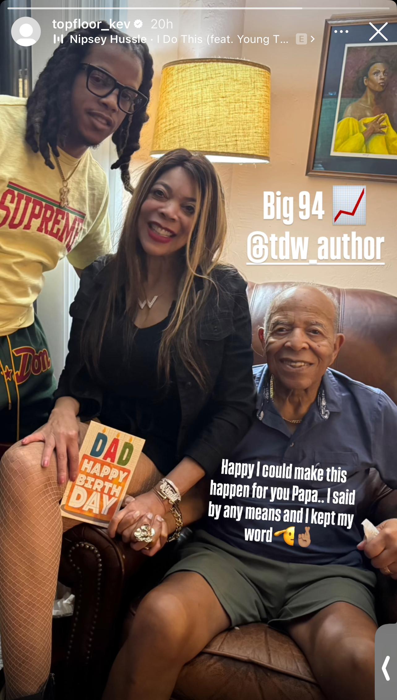 Wendy Williams celebrates dad's 94th Birthday