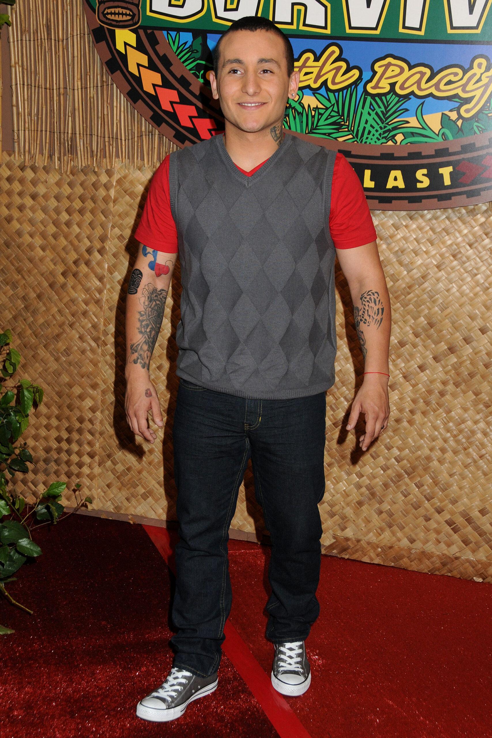 Brandon Hantz at "Survivor: South Pacific" Reunion