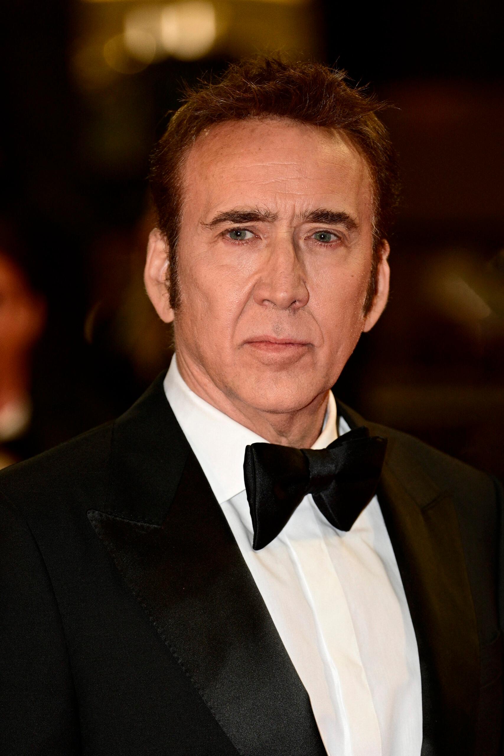 Nicolas Cage at The Surfer red carpet at Cannes