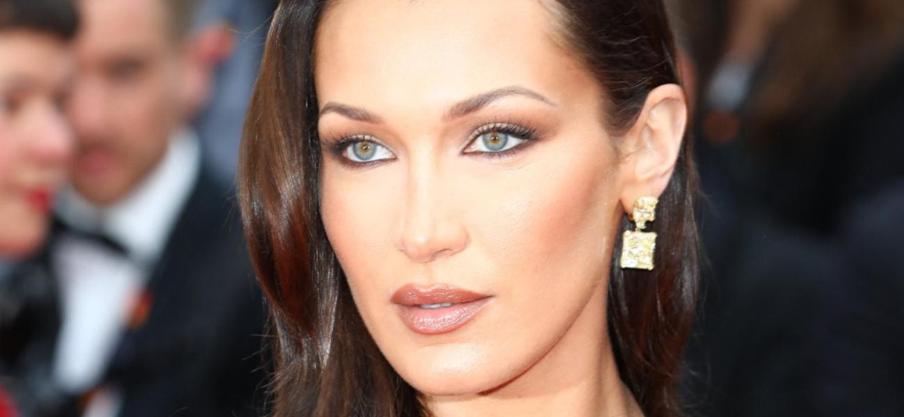 Bella Hadid close up