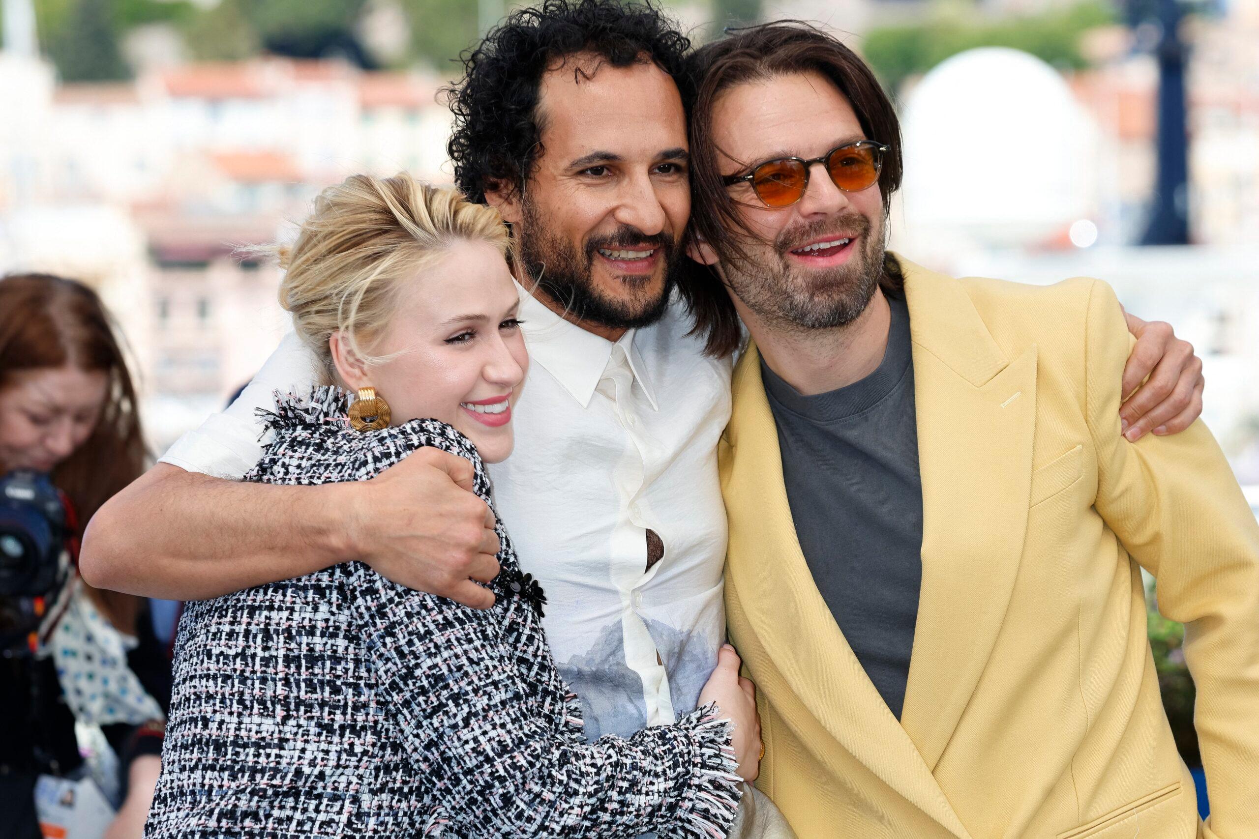 Ali Abbasi and Sebastian Stan at 77th Cannes Film Festival