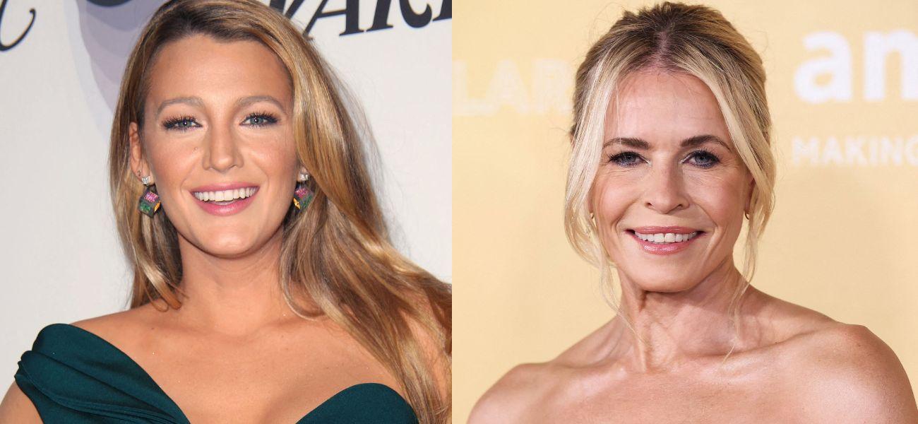 Blake Lively (left) Chelsea Handler (right)