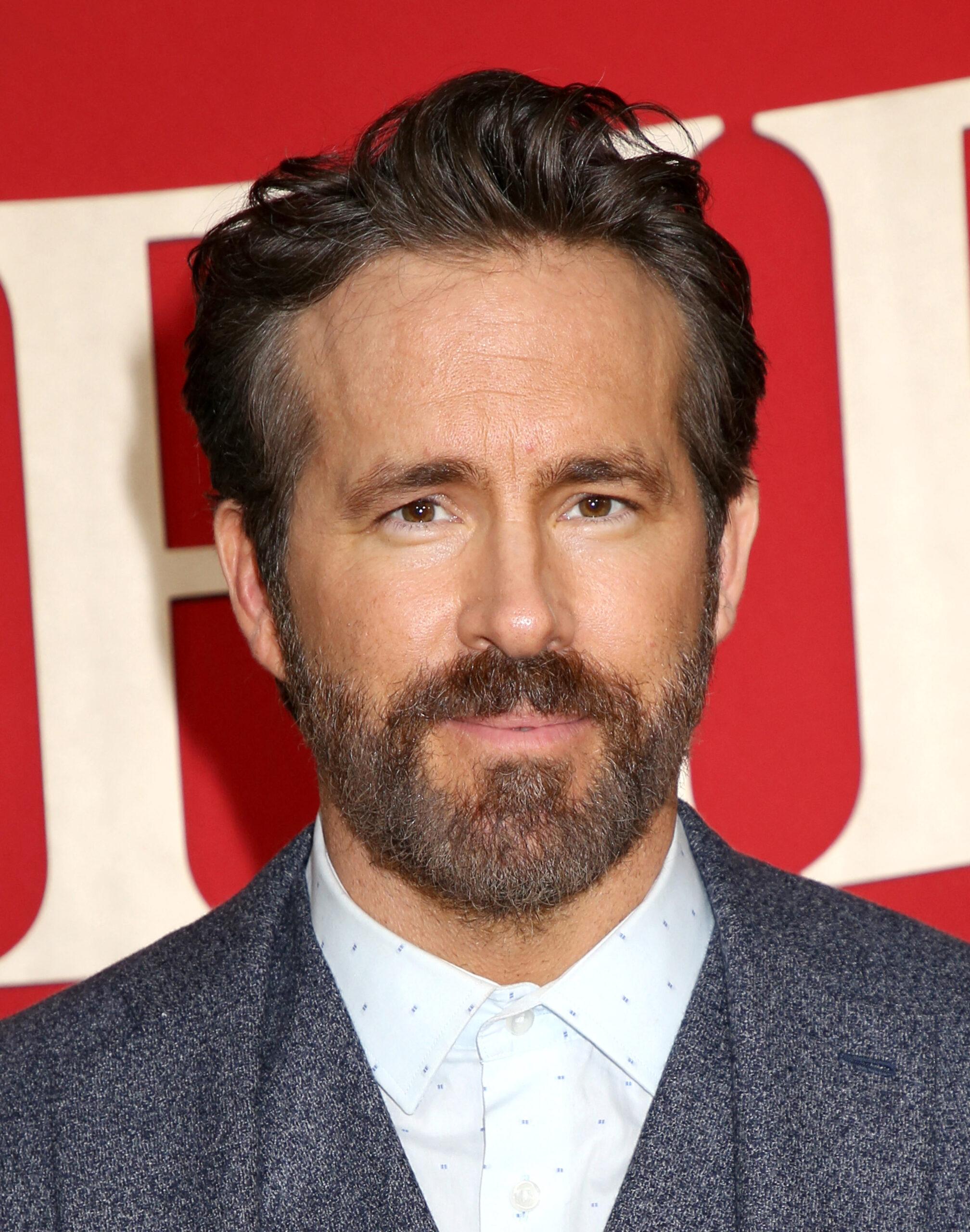 Ryan Reynolds at Spirited New York Premiere