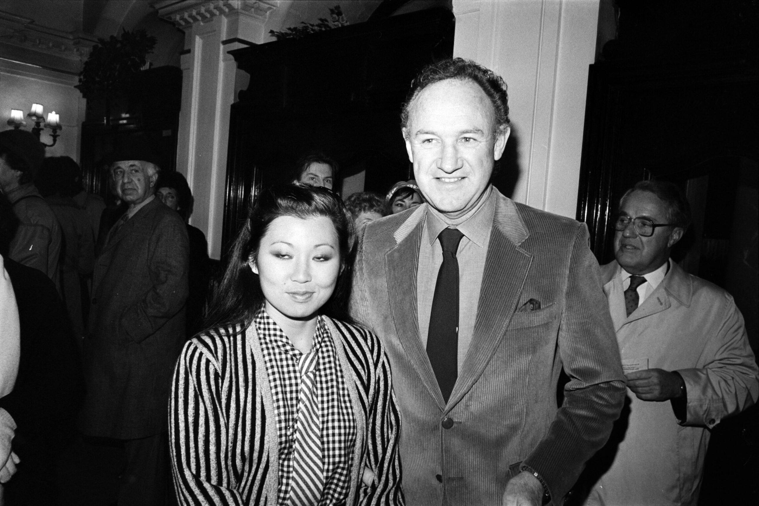 Gene Hackman and his wife, Betsy Arakawa