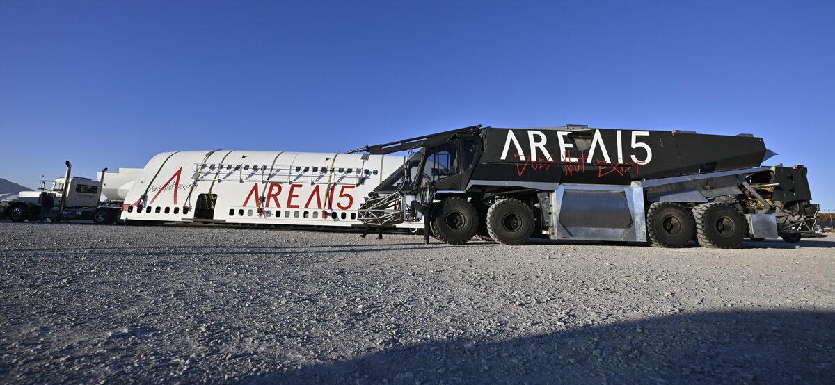 Iconic Burning Man Installation Lands At AREA15 In Las Vegas
