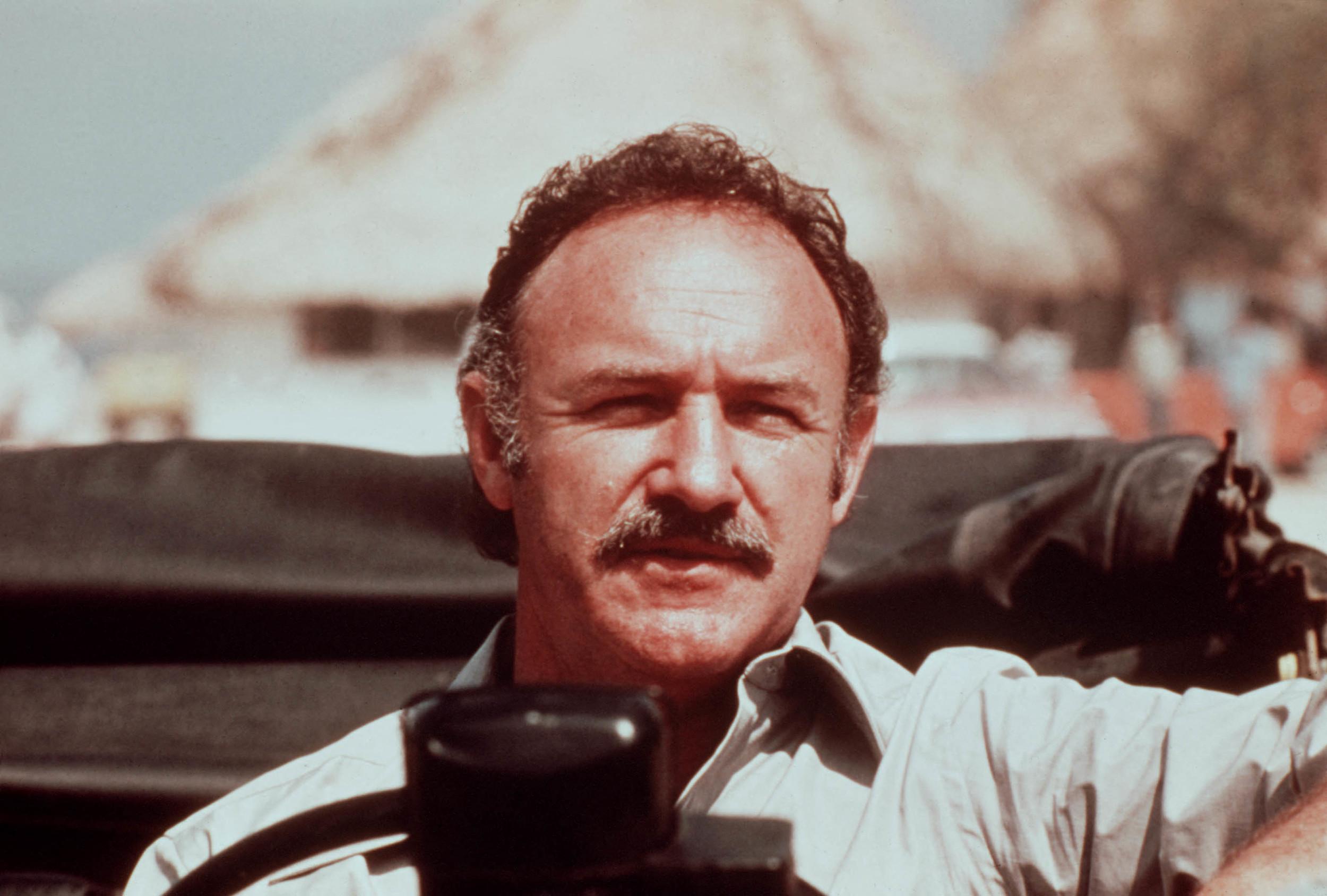 Gene Hackman in an old photo