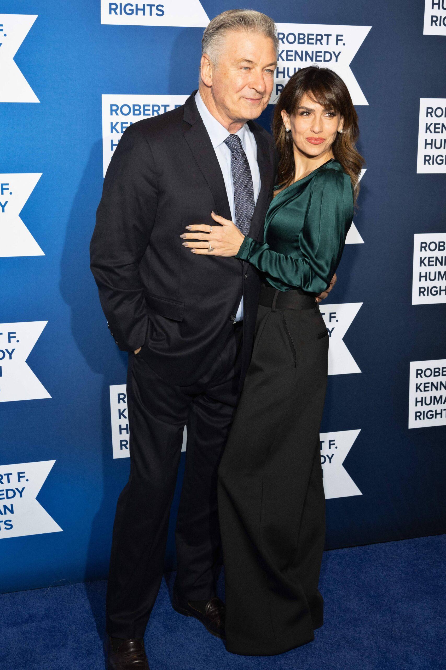 Alec and Hilaria Baldwin on red carpet