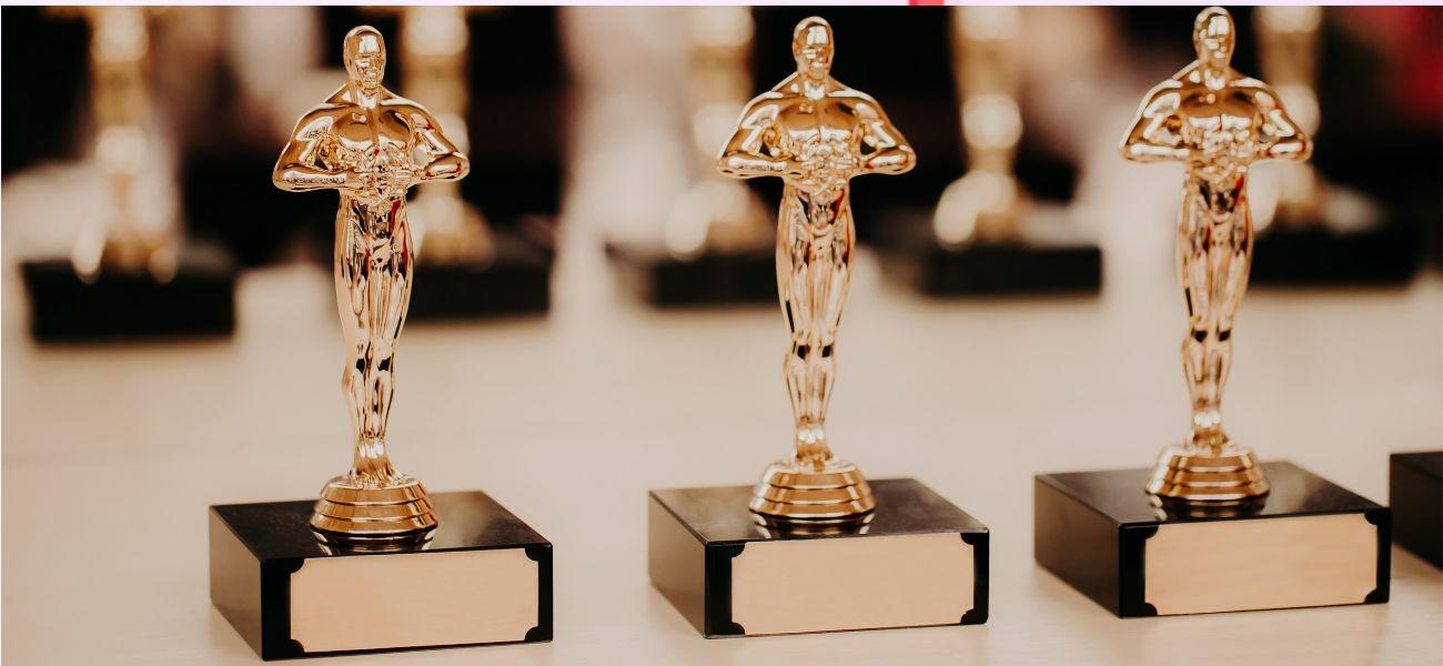 Oscars trophies