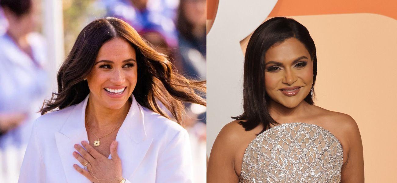 Meghan Markle, Mindy Kaling photo collage