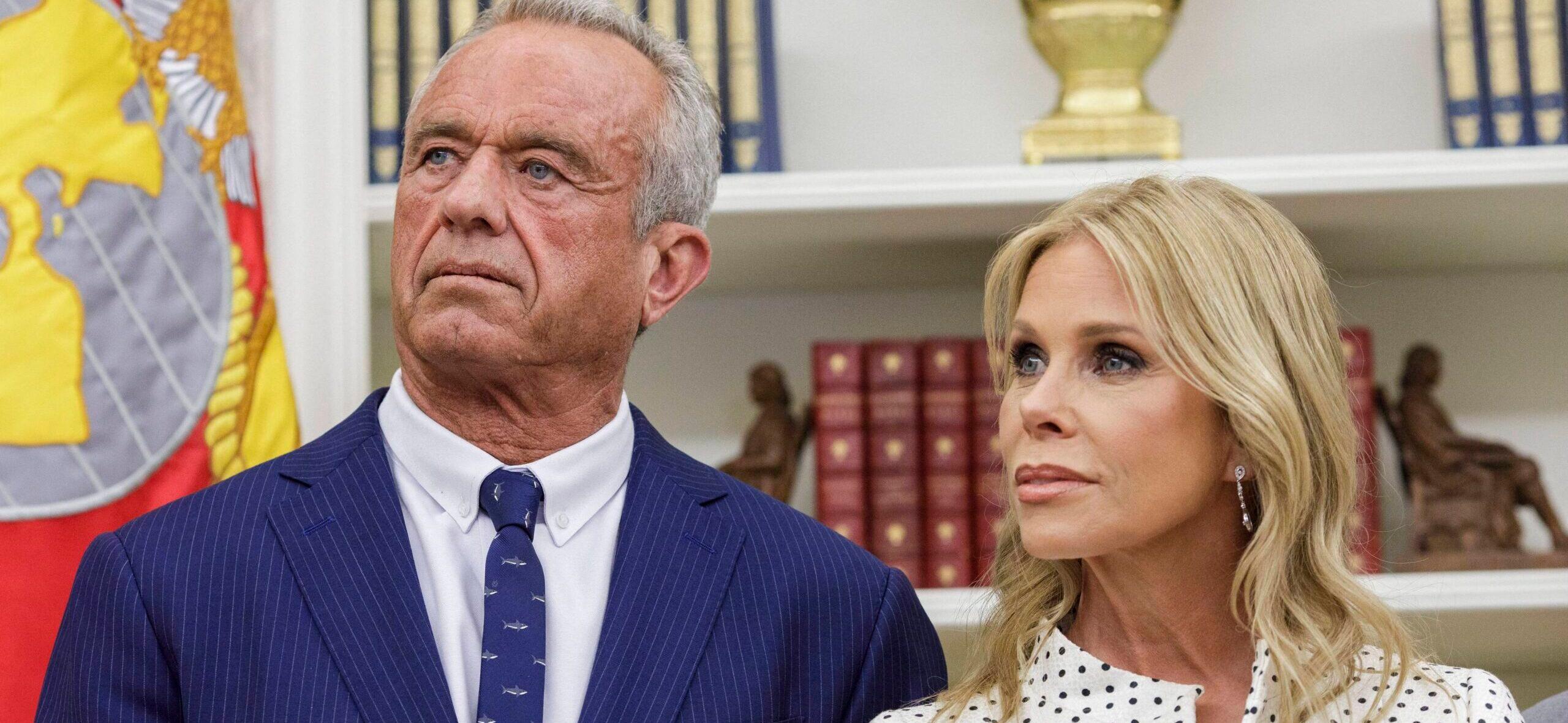 RFK Jr and Cheryl Hines