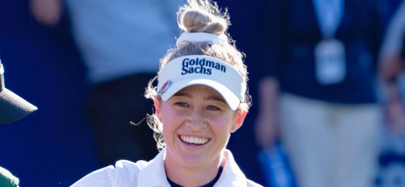 April 21, 2024, The Woodlands, Texas, USA: Crowds at the 12th green watching Nelly Korda during The Chevron Championship at The Club at Carlton Woods on April 18, 2024, in The Woodlands, Texas. Korda went on to win with a score of 13 under par. 21 Apr 2024 Pictured: April 21, 2024, The Woodlands, Texas, USA: NELLY KORDA wins the 2024 Chevron Championship with a score of 13 under par at The Club at Carlton Woods on April 18, 2024, in The Woodlands, Texas. Photo credit: ZUMAPRESS.com / MEGA TheMegaAgency.com +1 888 505 6342