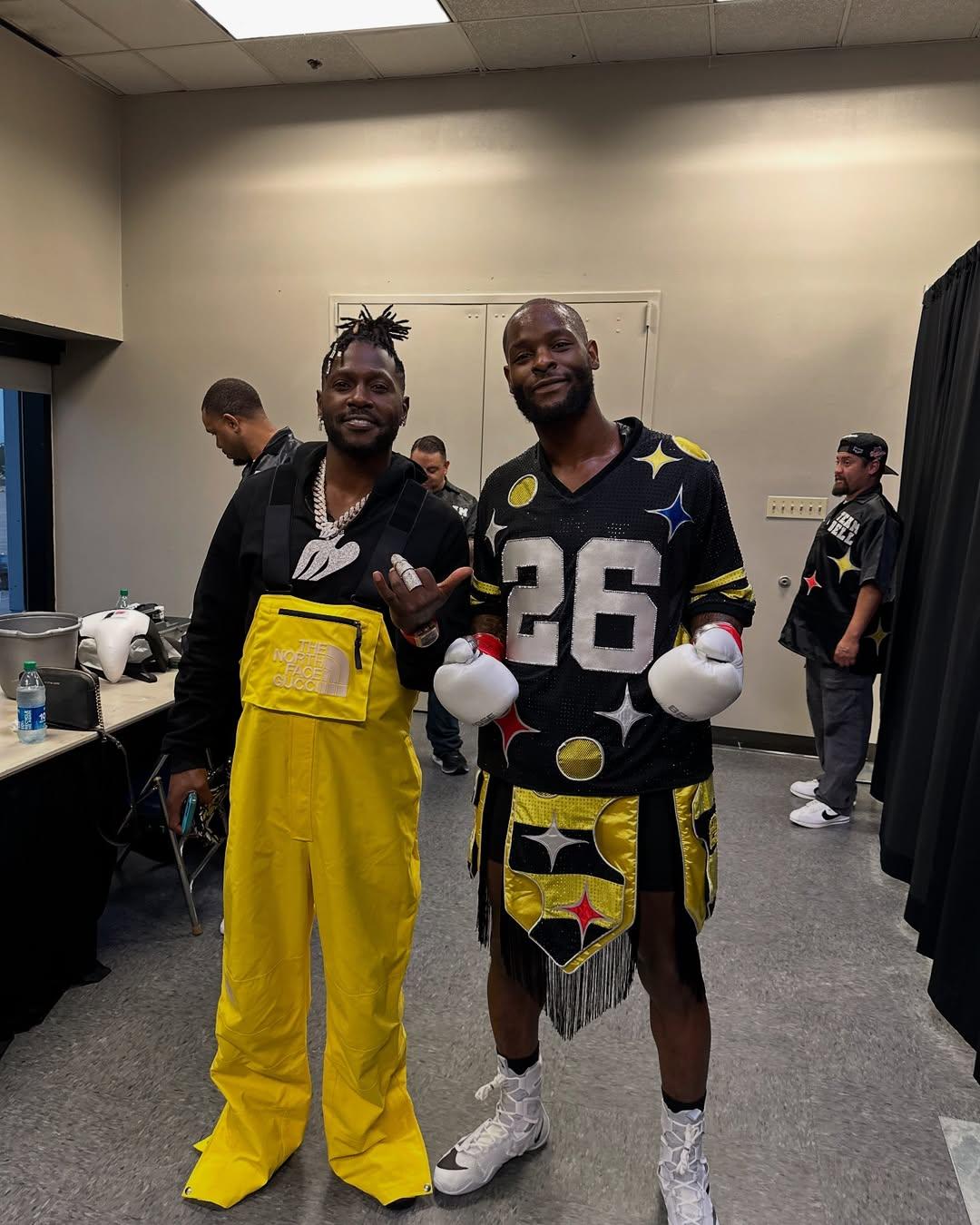 Le'Veon Bell and Antonio Brown