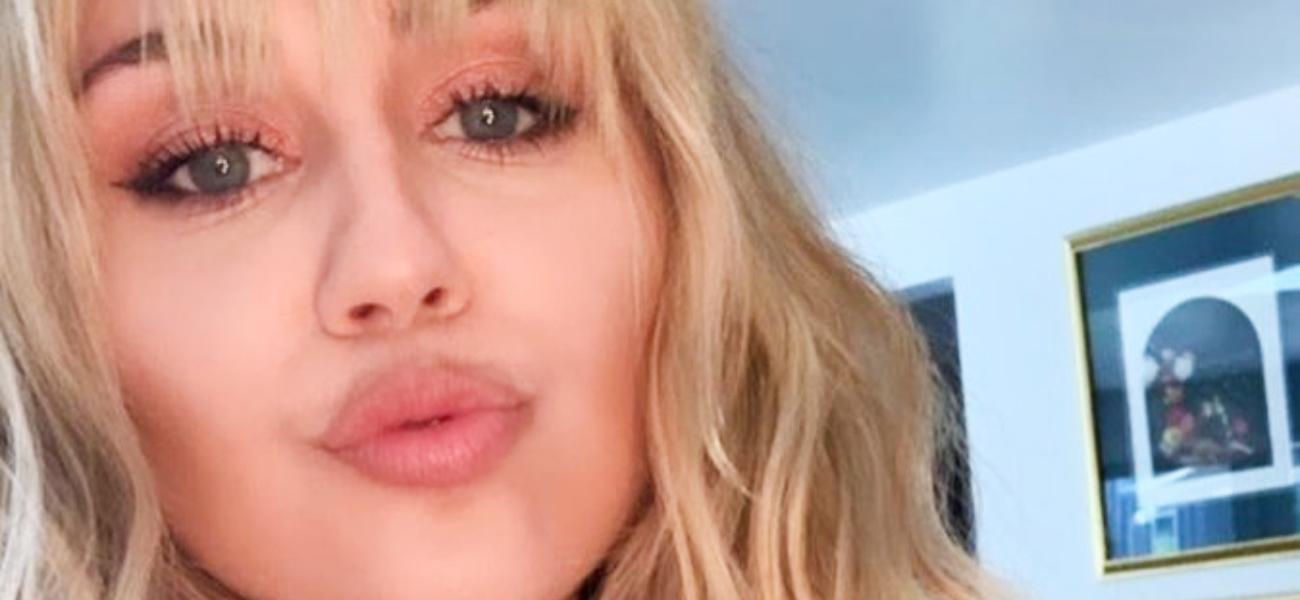 Miley Cyrus Asked If They’re ‘Hers’ In See-Through Braless Top